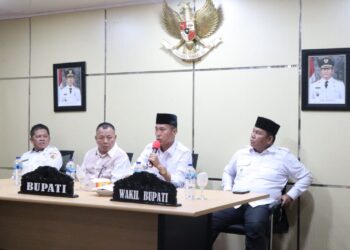 Bupati dan Wabup Bolsel Terima Kunker dari Anggota DPR RI Komisi V