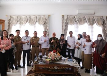 Tatong Bara Terima Kunjungan KPU dan Pantarlih dalam Coklit Data Pemilih