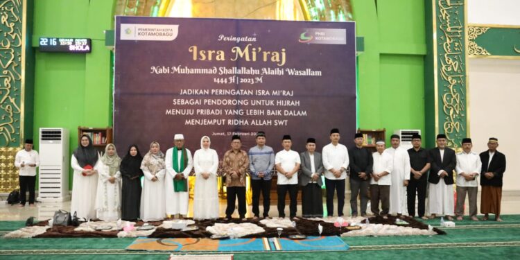 Pemkot Kotamobagu Peringati Isra Mi’raj Nabi Muhammad SAW