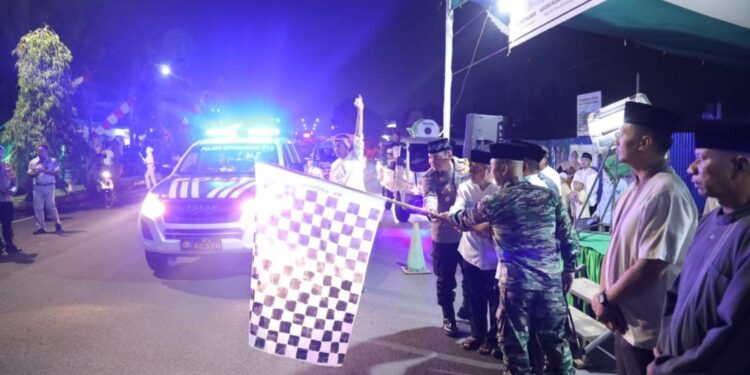 Wawali Kotamobagu Nayodo Koerniawan Lepas Pawai Takbir Idul Fitri 1444 Hijriah