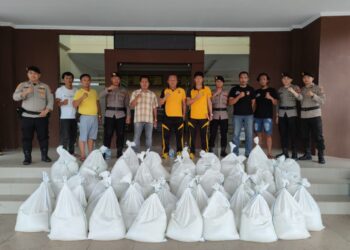 Tekan Potensi Kriminal, Polres Bolsel Kembali Amankan 1.077 Liter Miras