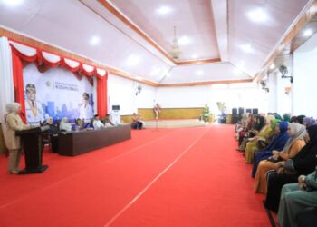 Tatong Bara Hadiri Sosialisasi yang Dilaksanakan oleh Pengurus Dharma Wanita Persatuan Kotamobagu