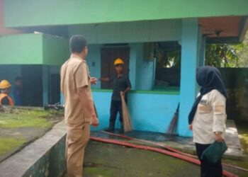 Tahun ini, Taman Kota di Kotamobagu, Mulai Ditata dan Dibersikan