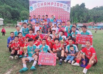 Tutup Turnamen Mini Sangadi Cup 20K 2023, Ini Pesan Iskandar Kamaru