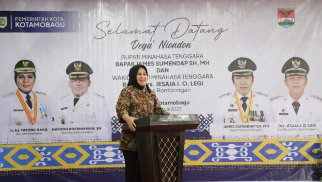 Walikota Tatong Bara Terima Kunjungan Kerja Bupati dan Wakil Bupati Minahasa Tenggara