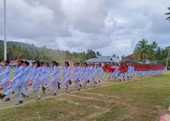 Sukses Jalan Tugas, Bupati Bolsel Iskandar Apresiasi Paskibraka