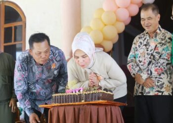 Walikota Kotamobagu Hadiri Pengucapan Syukur HUT ke-117 Jemaat GMIBM Damai Moyag