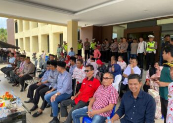 Ketua Komisi II DPRD Bolsel Hadiri Sispamkota Pemilu 2024