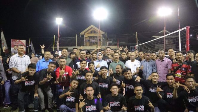 Walikota Buka Turnamen Volleyball Piala Ketua KONI dan Piala Ketua PBVSI Kota Kotamobagu Tahun 2023