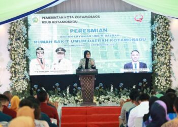 Tatong Resmikan Rumah Sakit Umum Daerah Kotamobagu