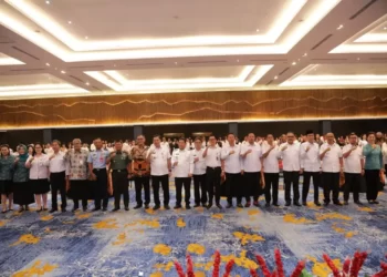 Penjabat Walikota Asripan Nani Ikuti Rapat Koordinasi dan Evaluasi Tim Percepatan Penurunan Stunting se-Sulut
