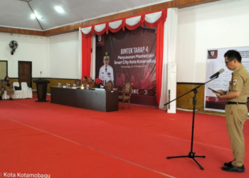 Buka Bimtek Tahap IV Penyusunan Master Plan Smart City Kotamobagu Pj Walikota Asripan Nani Sampaikan Dua Hal ini