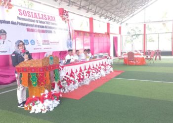 Disdik Bolsel Gelar Sosialisasi Permendikbudristek Nomor 46 Tahun 2023