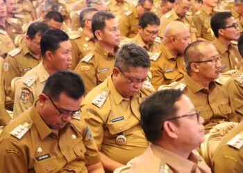 Pj. Wali Kota Dr. Drs. Hi. ASripan Nani, M.Si, Ikuti Rakor Penjabat Kepala Daerah bersama Presiden Joko Widodo