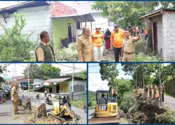 Asripan Nani Bersama Kapolres Tinjau Langsung Lokasi Rawan Bencana di Wilayah Kotamobagu
