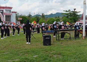 Wakili Bolsel, MB SMP N 1 Molibagu Siap Rebut Juara Piala Gubernur