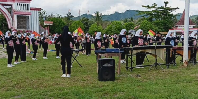 Wakili Bolsel, MB SMP N 1 Molibagu Siap Rebut Juara Piala Gubernur