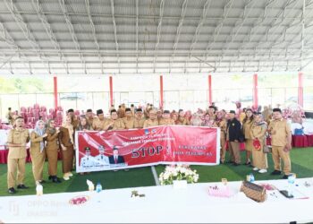 Dinas PPKBPP-PA Bolsel Gelar Rakor Penanganan Stunting Bersama Aparat Desa dan Nakes