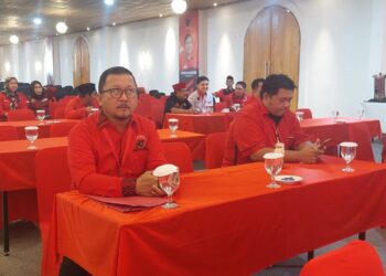 Dibuka Wasekjen DPP PDI-P, Fraksi Trisakti DPRD Bolsel Ikuti Bimtek di Yama Resort Tondano