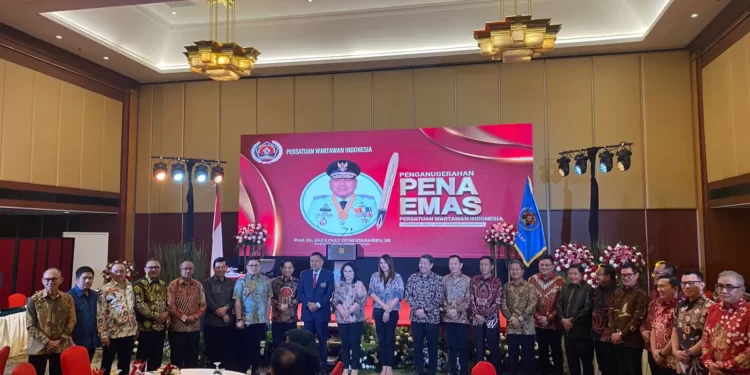 Asripan Nani Ucapakan Selamat Atas Penghargaan Pena Emas Dari PWI Kepada Gubernur Sulut Olly Dondokambey