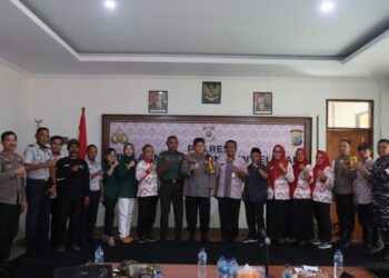 Polres Bolsel Gelar Rakor Pengamanan Pemilu Serentak 2024