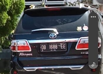 Menunggak Pajak Hingga 3 Tahun, ASN di Kota Bitung Diduga Miliki 2 Mobil Fortuner Bodong
