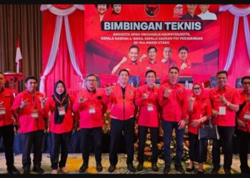 Anggota DPRD Bolsel Fraksi Trisakti Ikuti Bimtek Pemenangan Pemilu 2024