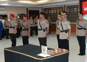 Dirreskrimsus Berganti, Berikut Daftar Pejabat yang Diserahterimakan Kapolda Sulut