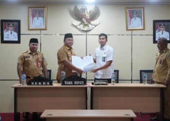 Wakil Bupati Abdul Hamid Terima Tim Pra Audit BPK