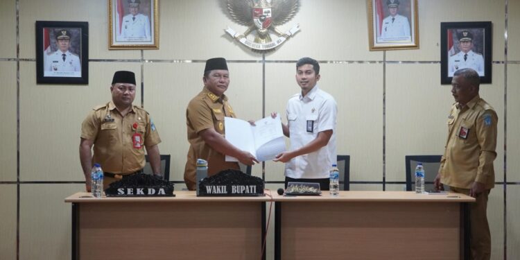 Wakil Bupati Abdul Hamid Terima Tim Pra Audit BPK