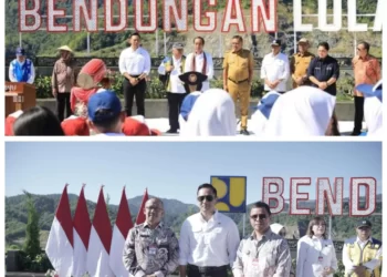 Asripan Nani Hadiri Peresmian Bendungan Lolak Oleh Presiden RI Joko Widodo