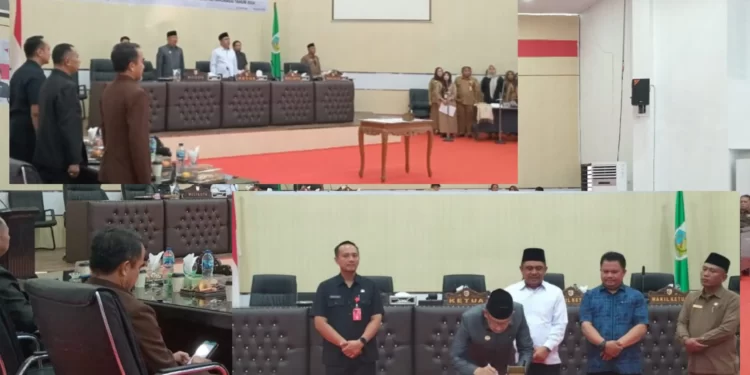 Asripan Nani Hadiri Paripurna DPRD Kota Kotamobagu Bahas Ranperda dan Dua Agenda Penting