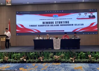 Pemda Bolsel Gelar Rembuk Stunting Tingkat Kabupaten di Manado
