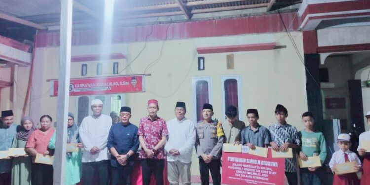 Safari Ramadhan ke Pintim, Bupati Bolsel Bersama JRBM Bagikan Sejumlah Bantuan