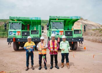 Kurangi Emisi Karbon 54 Persen, PT J Resources Asia Pasifik Pakai Truk Listrik 
