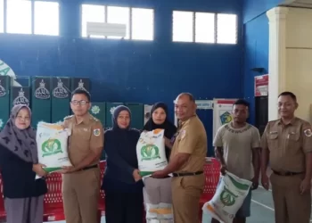 Pemkot Kotamobagu Kembali Salurkan Bantuan Cadangan Beras Pemerintah