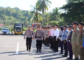 Amankan Perayaan Idul Fitri 2024, Kapolres Bolsel Bentuk Tiga Pos Pelayanan Terpadu