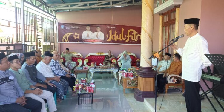 Bupati Bolsel Gelar Open House Hari Kedua Lebaran di Kediaman Pribadi