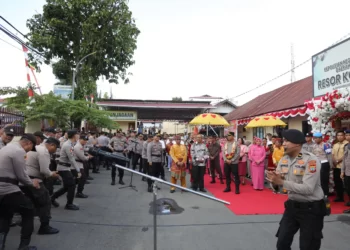 Pj Wali Kota Asripan Nani Sambut Kunker Kapolda Sulut di Kotamobagu