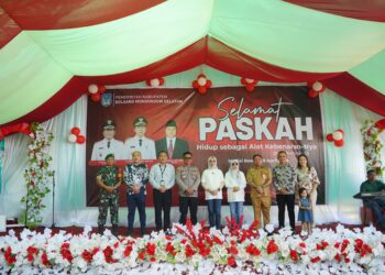 Hadiri Perayaan Paskah 2024, Pimcab BSG Molibagu Apresiasi Sikap Toleransi Pemkab Bolsel