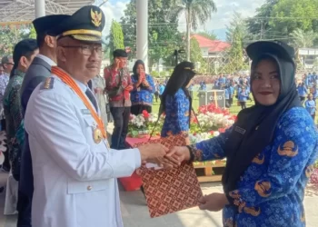 Asripan Nani Serahkan SK Pengangkatan 266 PPPK formasi tahun 2024