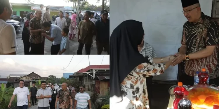 Pj Wali Kota dan Ketua TP-PKK Kotamobagu Hadiri Lebaran Bunarundak di Motoboi Besar