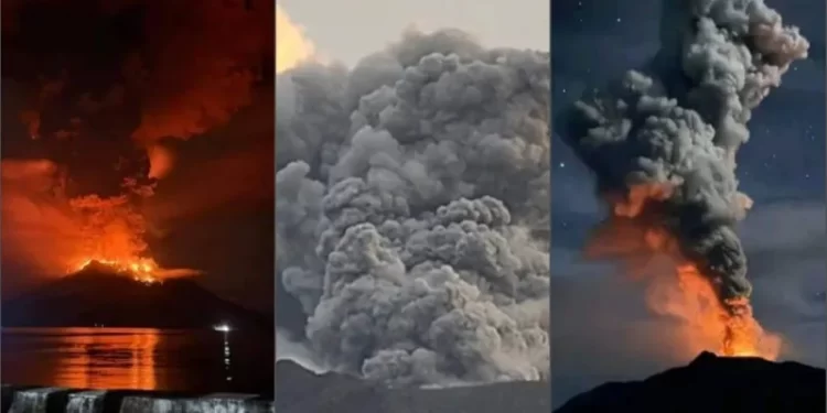 Pemkot Kotamobagu Buka Posko Bantuan untuk Warga Sitaro yang Terdampak Bencana Gunung Ruang