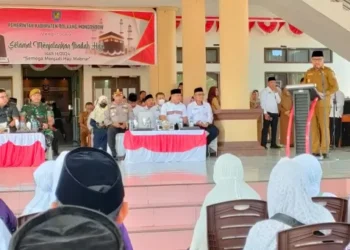 Bupati Bolmong Melepas Keberangkatan 78 Jemaah Calon Haji