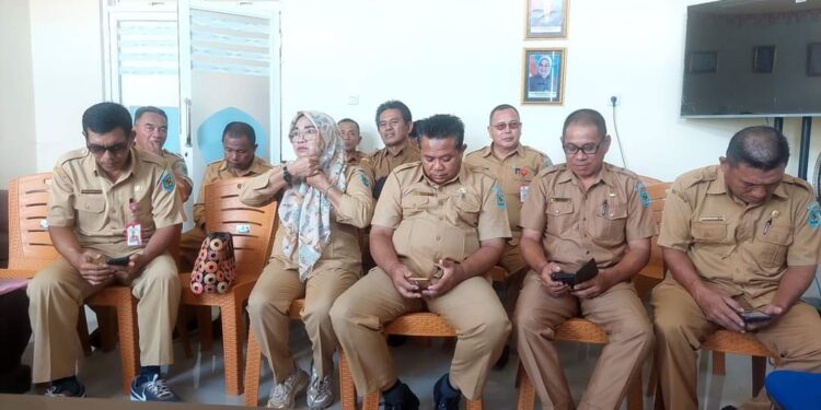 Pererat Silaturahmi, Dinas Pendidikan Bolmong Gelar Rapat Pelaksanaan Halal Bihalal