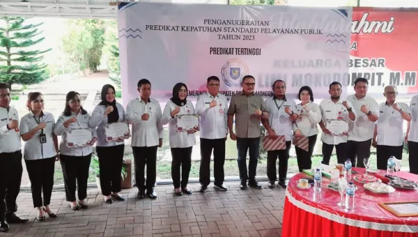Bupati Bolmong Sukses Bawa Pemkab Bolmong Terbaik dalam Pelayanan Publik