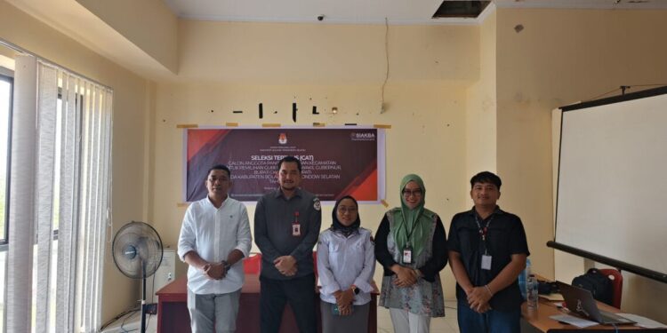 84 Peserta Ikuti Seleksi PPK di KPU Bolsel, Marli Lumali: Sistem CAT Penentu Kelulusan