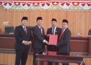 DPRD Bolsel Terima LKPj Kepala Daerah Tahun 2023