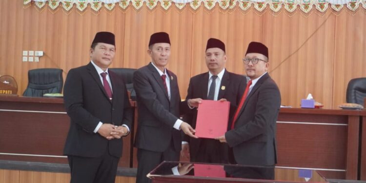 DPRD Bolsel Terima LKPj Kepala Daerah Tahun 2023