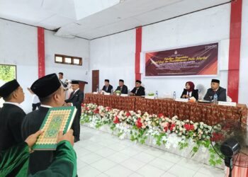 35 PPK Pilkada Serentak Resmi Dilantik, Ketua KPU Bolsel: Harus Siap Kerja Penuh Waktu